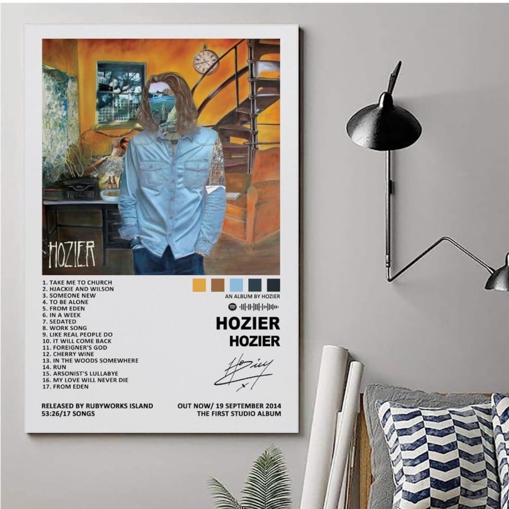Hozier Canvas Poster